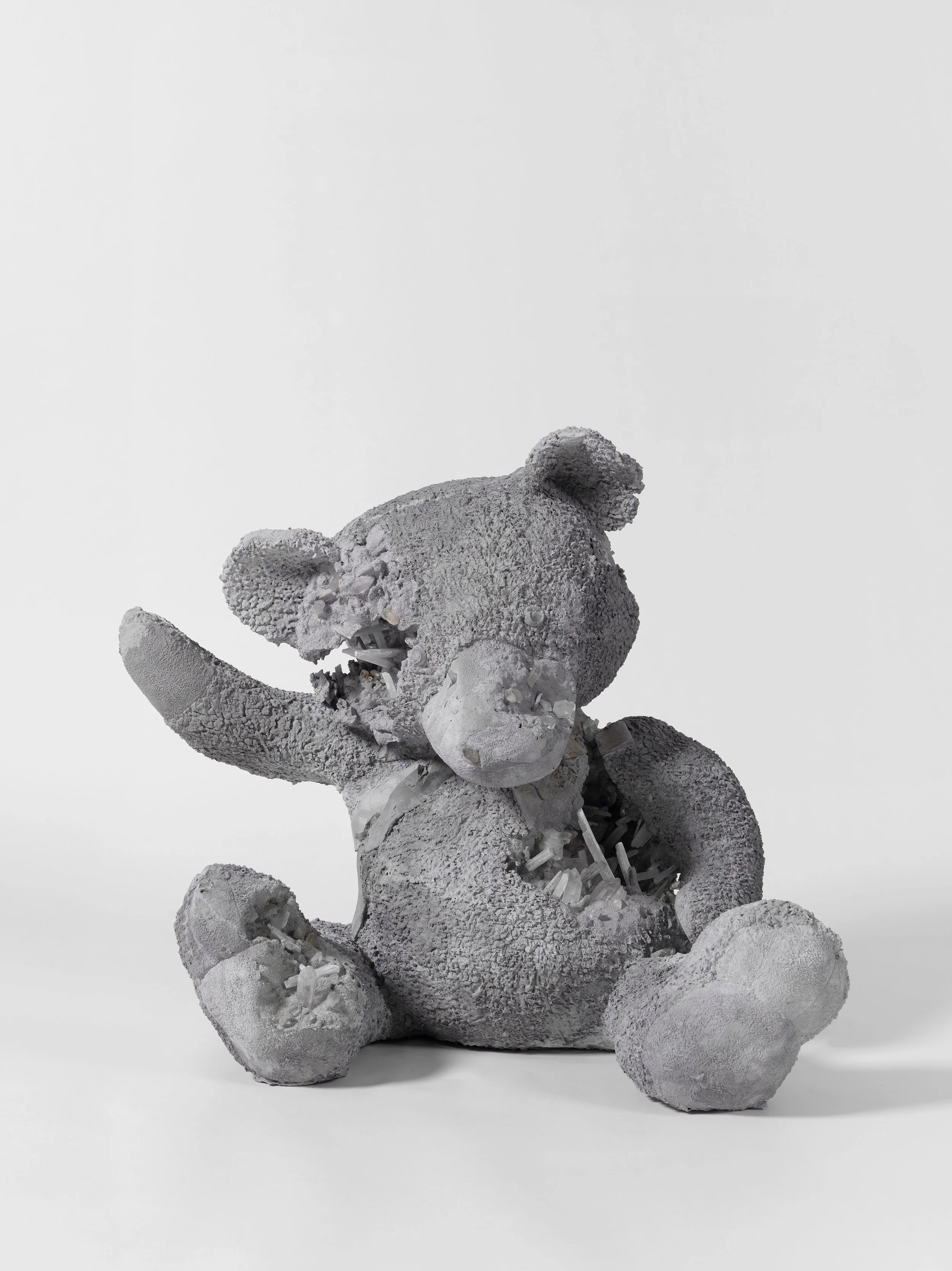 Teddy Bear % Large _ Selenite — DANIEL ARSHAM